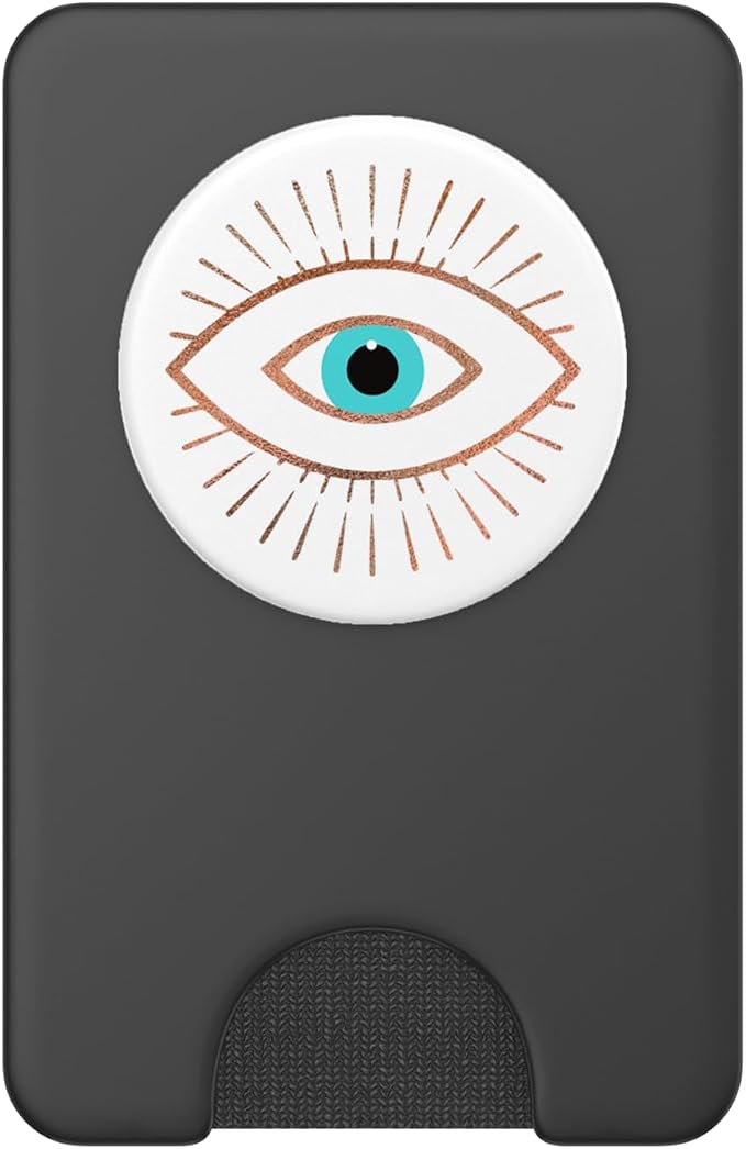 Rose Evil Eye White PopSockets Adhesive PopGrip