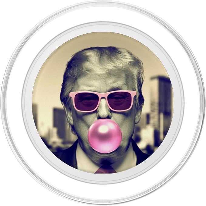 Pink Trump Bubble Gum PopSockets Adhesive PopGrip
