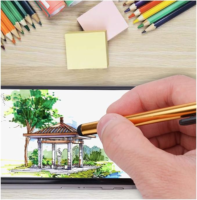 Premium 30 Pack Stylus Compatible with Samsung Galaxy M15 Short Slim Touch Medium Tip Pen for All Capacitive Touch Medium Tip Screens