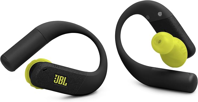 JBL Endurance Peak 4 - True Wireless Noise Cancelling Sport Earbuds Up to 48Hrs Total Playback Water &amp dust Proof (IP68) Secure fit with TwistLock™ Design &amp 6 mics for Perfect Calls (Black