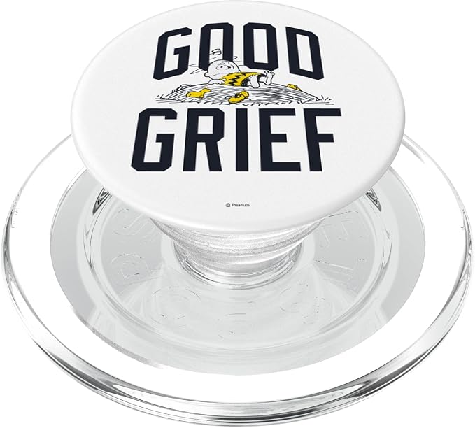 Peanuts Charlie Brown Good Grief PopSockets Adhesive PopGrip