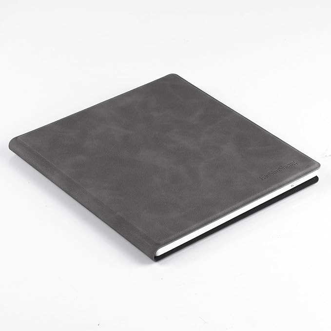 Magnetic Case for 7 Onyx Boox Tablet Go 7/Go 7 Color (1/2th Gen2024/2025) Slim Lightweight Premium PU Leather Folio Cover with Magnetic Closure &amp Auto Sleep/Wake (Advanced Grey)