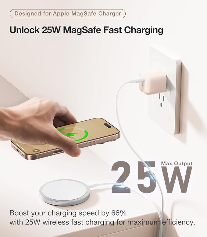 TORRAS Low Temp 30W USB C Charger &amp Magnetic Case — Buy Together to Save 15%
