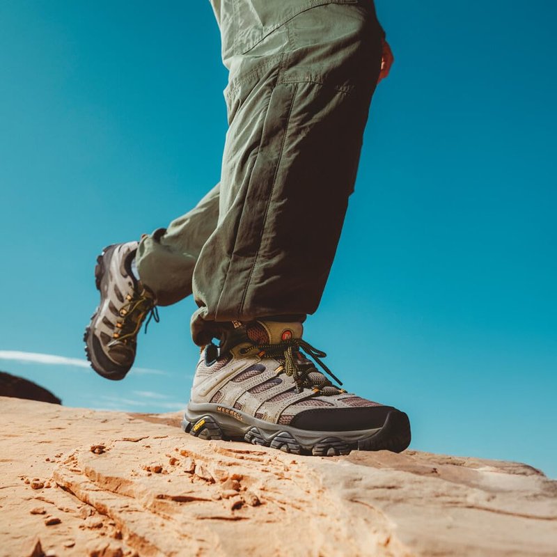 Merrell mens Moab 3 Hiking Shoe, Walnut, 14 Wide US