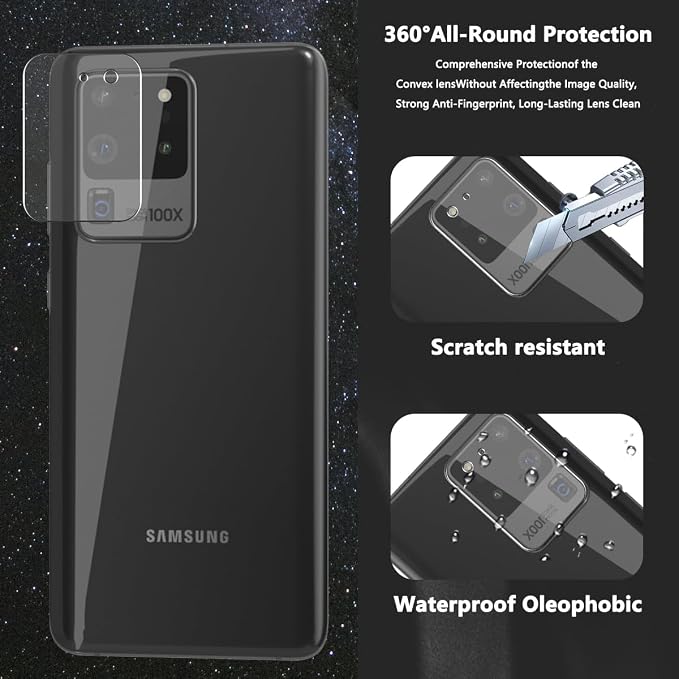 for iPhone 17 Pro Max Back Screen Protector Flexible Film Not Glass with Camera Lens Protector 2+2 Pack Self-Healing Anti Scratch HD Clear Soft TPU Protective Hydrogel Film