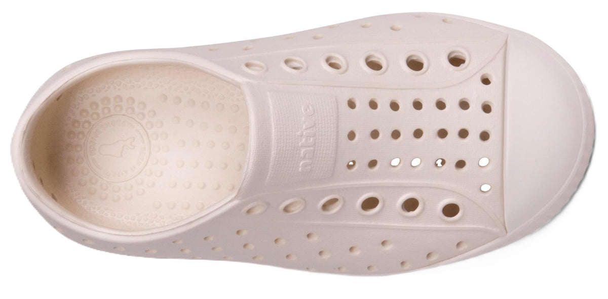 Native Shoes Unisex-Kids Jefferson Sneakers, Bone White/Bone White, 5 Big Kid