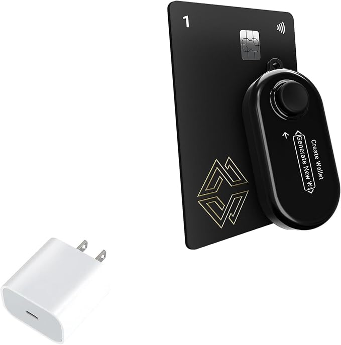 BoxWave Charger Compatible with Cypherock X1 - PD GAN miniCube (30W) 30W Tiny PD GAN Type-C Wall Charger - Winter White