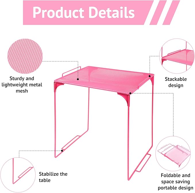 Locker Organizer Shelf and Locker Carpet 、locker accessories、Decorating Kit Suitable for School, Office、 Pink Locker Accessory for Girls Back to School Essentials(1, Pink)