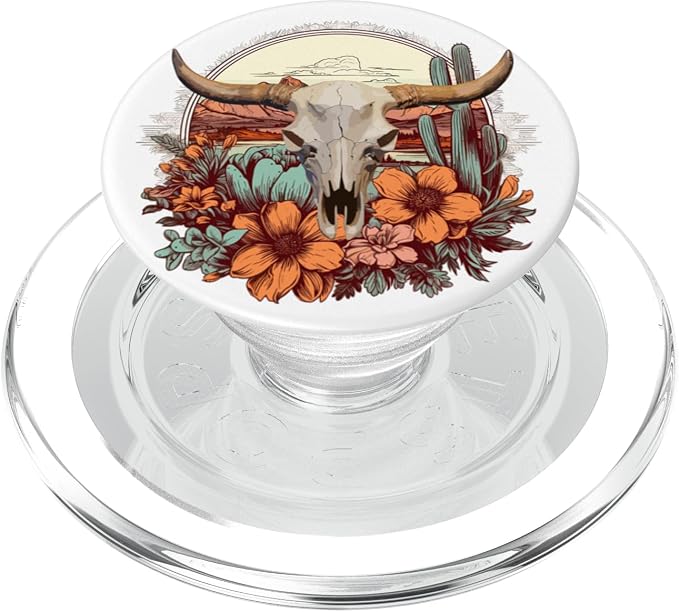 Western Boho Aztec Pattern Vintage Style Tribal Pattern PopSockets Adhesive PopGrip