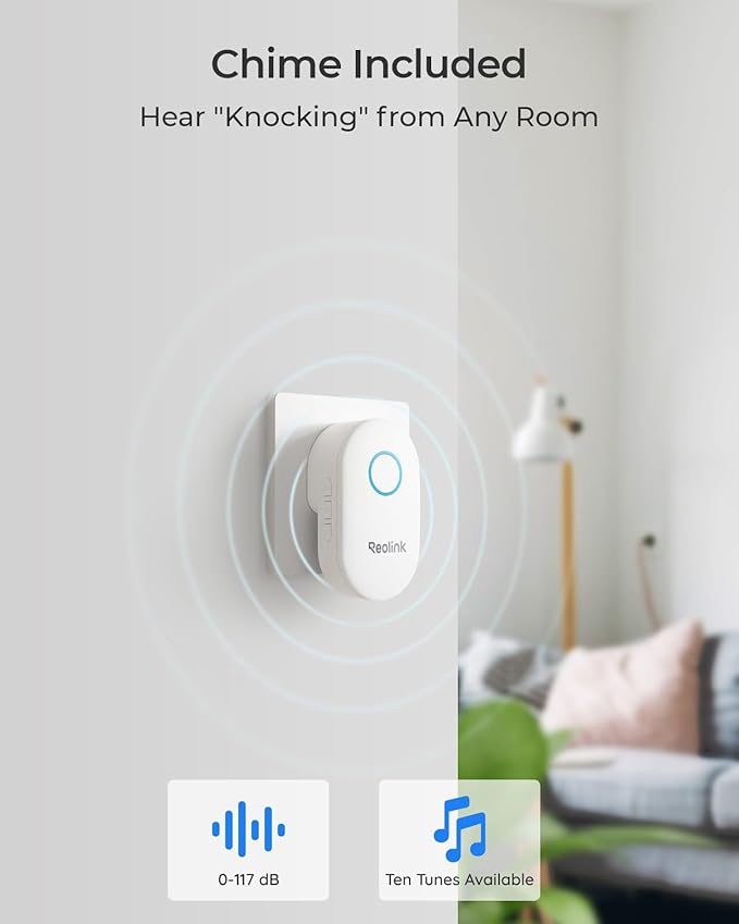 Video Doorbell Camera with 256GB microSD Card Bundle, Wired Video Doorbell, 5Ghz/2.4Ghz WiFi, 256GB SD Card for Local Storage, Chime Included