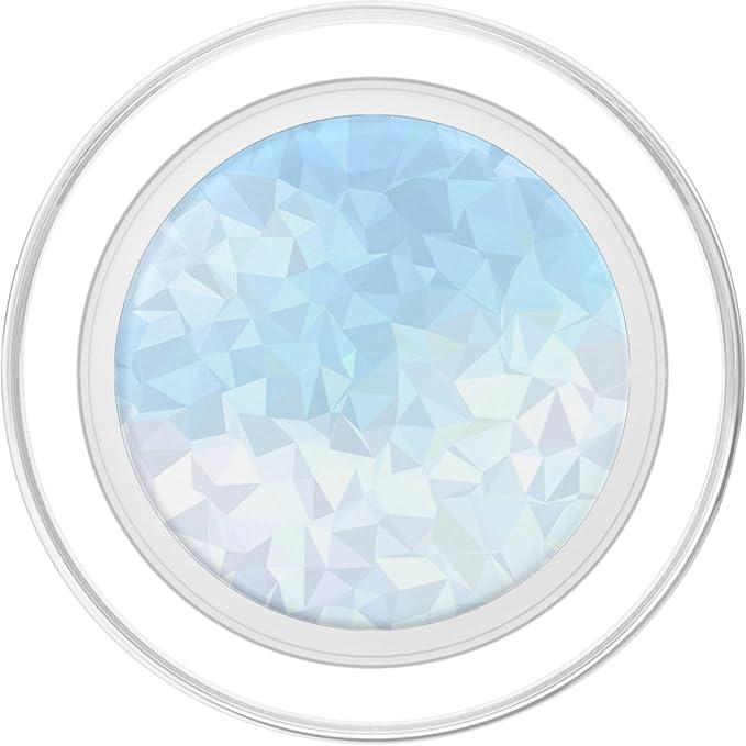Cool Modern Blue Ombre Gradient Geometric Pattern PopSockets Adhesive PopGrip