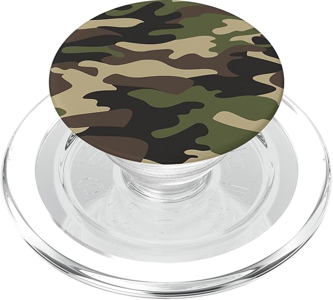 Woodland Camo Popsocket Military Camouflage PopSockets Camo PopSockets Adhesive PopGrip