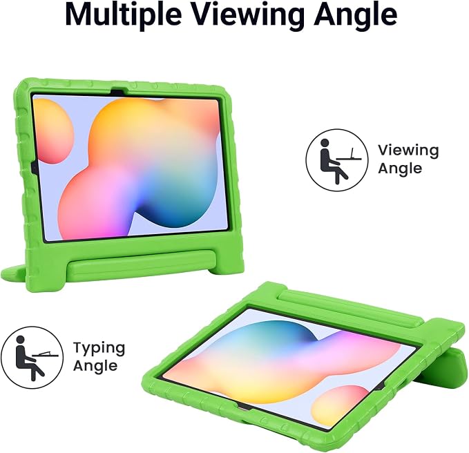 Kids Case for Samsung Galaxy Tab S6 Lite Shockproof Handle Stand Blue | Lightweight Kids Friendly EVACompatible with Samsung Galaxy Tab S6 Lite 10.4 Inch 2024/2022/2020 Release S Pen Holder