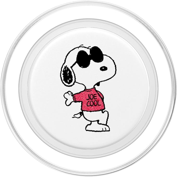 Snoopy Joe Cool Pattern Style Design PopSockets PopWallet for MagSafe
