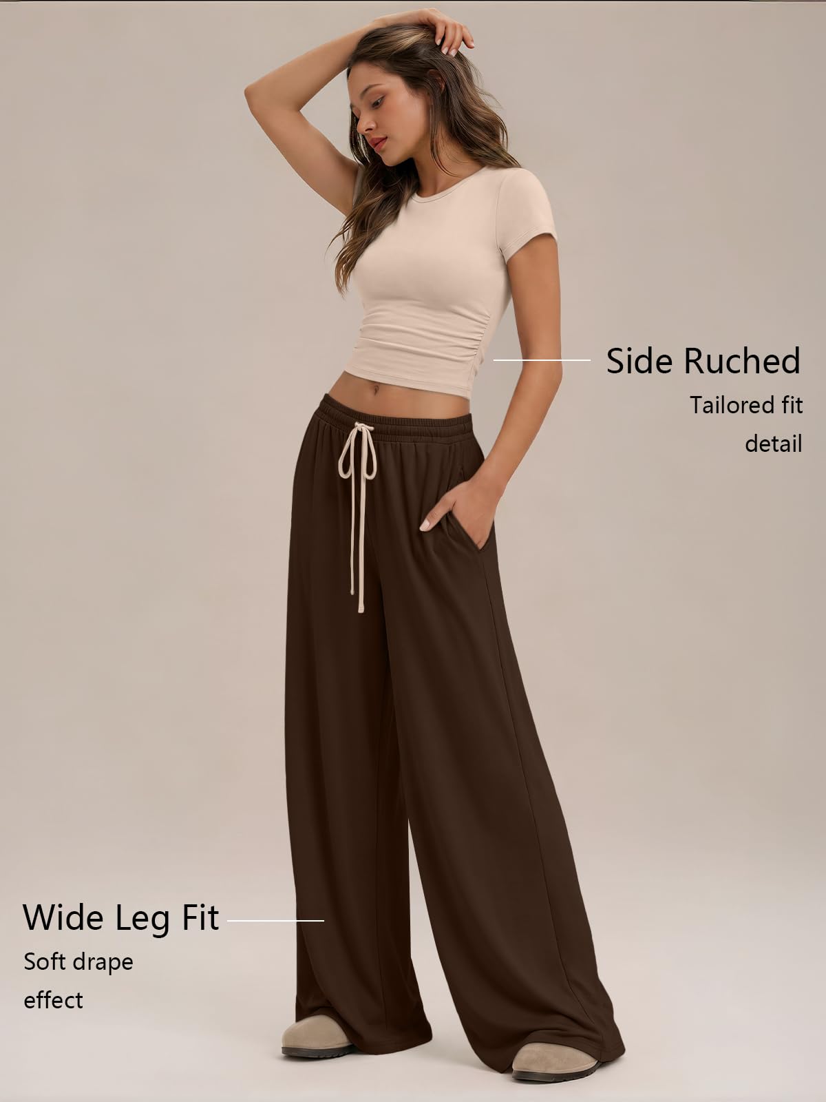 Trendy Queen Women's 2 Piece Matching Summer Lounge Set with Pockets