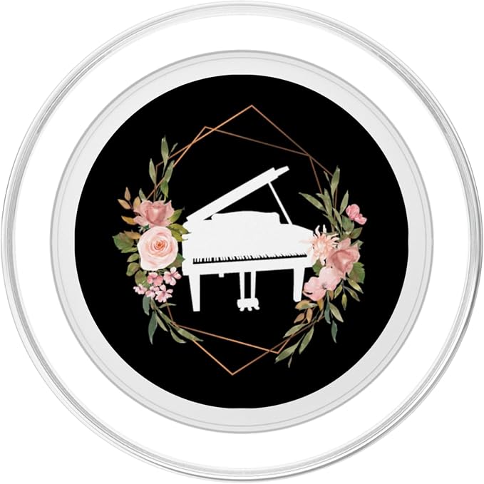 Piano Pianist Band Musician Electric Keyboard Jazz Classical PopSockets Standard PopGrip
