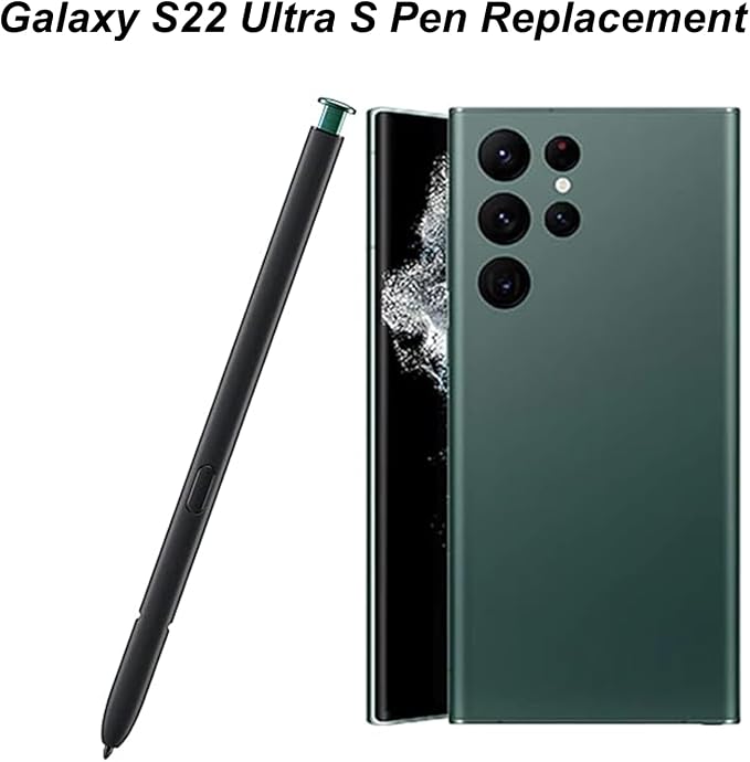 S22 Ultra S Pen WithBluetooth Replacement Stylus Pen for Samsung Galaxy S22 Ultra All Versions 5G Stylus PenSmooth Writing(Phantom Black)
