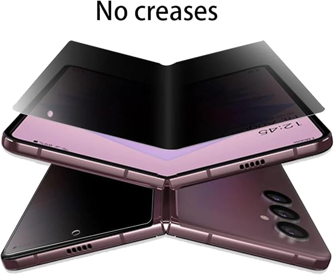 Anti-Spy Anti-Glare Screen Protector Suit for Samsung Galaxy Z Fold 4 5G 2022 Privacy Outer Inner Matte Soft Anti-Scratch Film Anti-Peeping