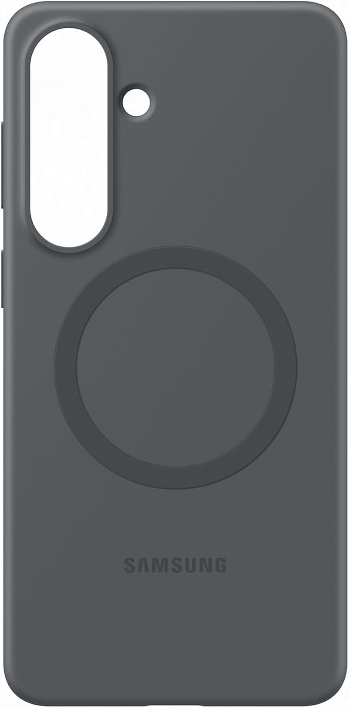 Samsung Galaxy S26 Rugged Magnet Phone Case Scratch Resistant Raised Edges Comfortable Safe Grip Black