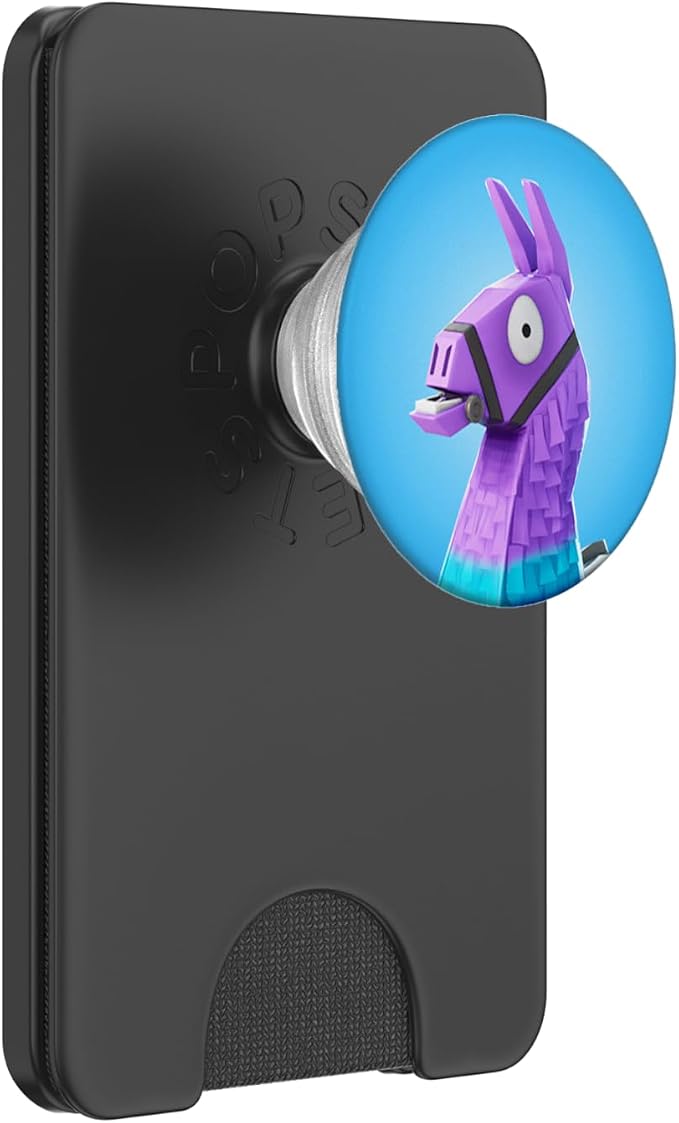 Fortnite Llama PopSockets Stand for Smartphones &amp Tablets: Swappable PopGrip