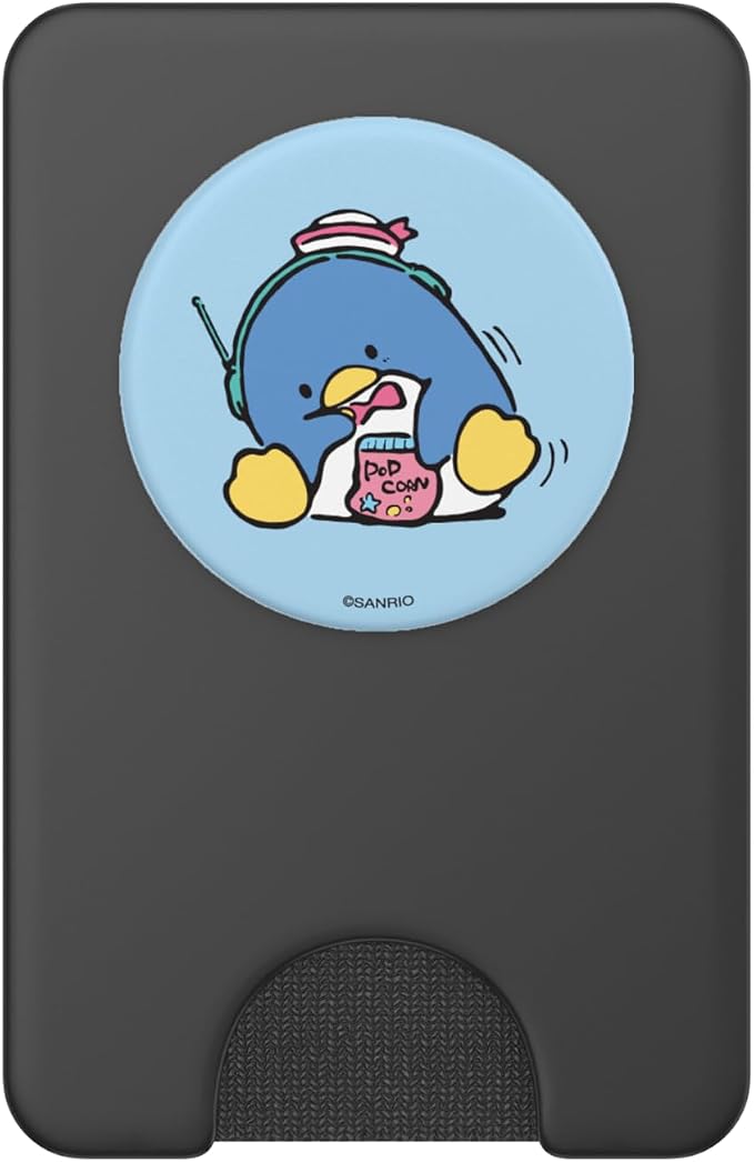 Sanrio Tuxedosam Snacks and Music PopSockets Adhesive PopGrip