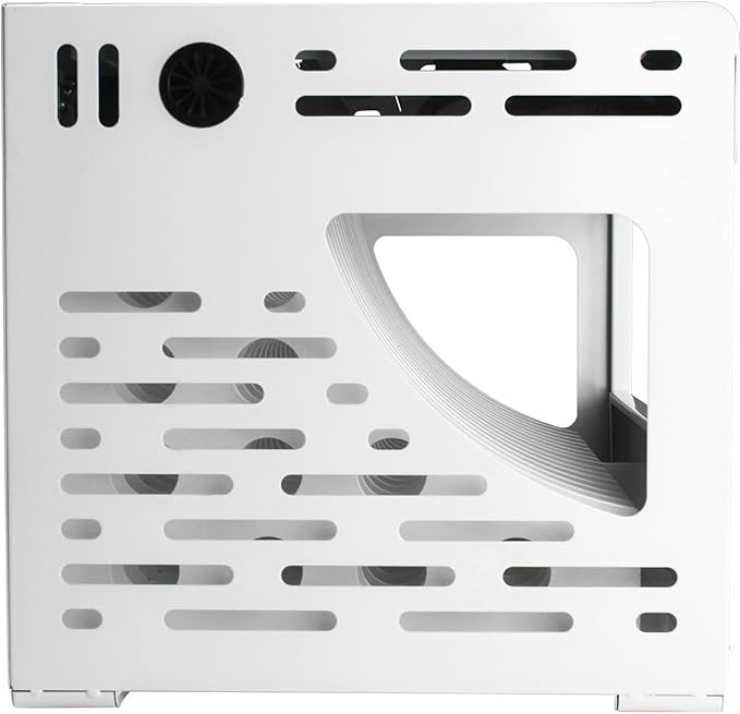 16 Device Wall-Mount Charging Station for Laptops/Tablets/iPads/Chromebooks,16 Bay Lockable Charging Cabinet with Power Strip for Classroom,School Storage Charging Cabinet，Fully Assembly(16 Bay-White)