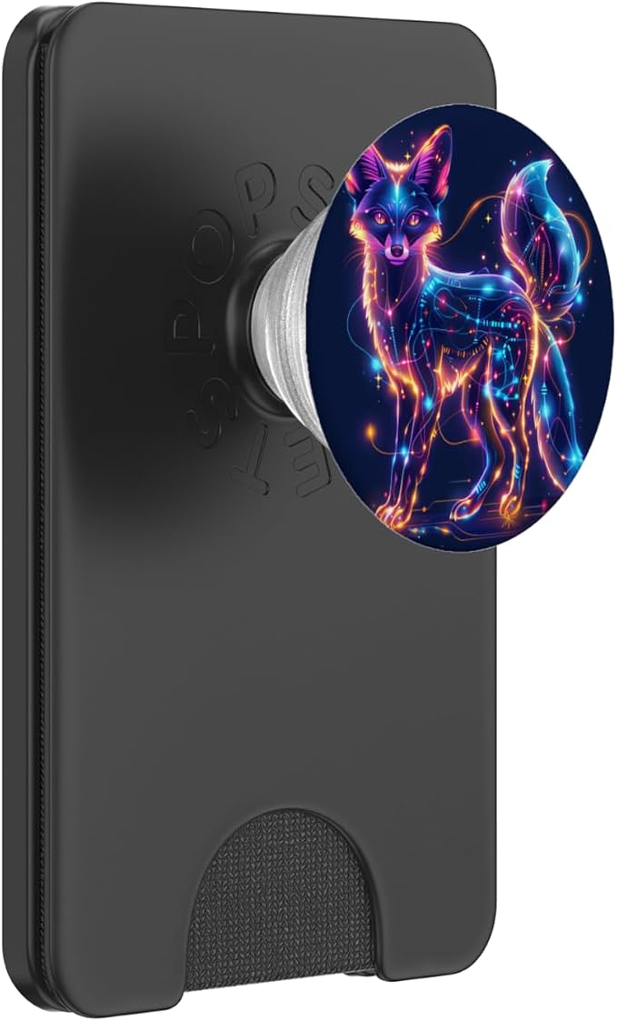 Fox Lover Vixen Foxes Wildlife Animal Foxes PopSockets Adhesive PopGrip