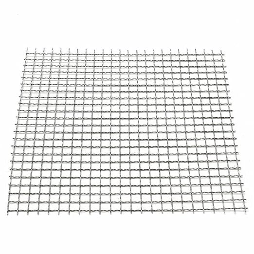 1pc Mesh Filtration Wire Screen, 4 Mesh Size 7.5-100cm Weave Wire Mesh Sheet