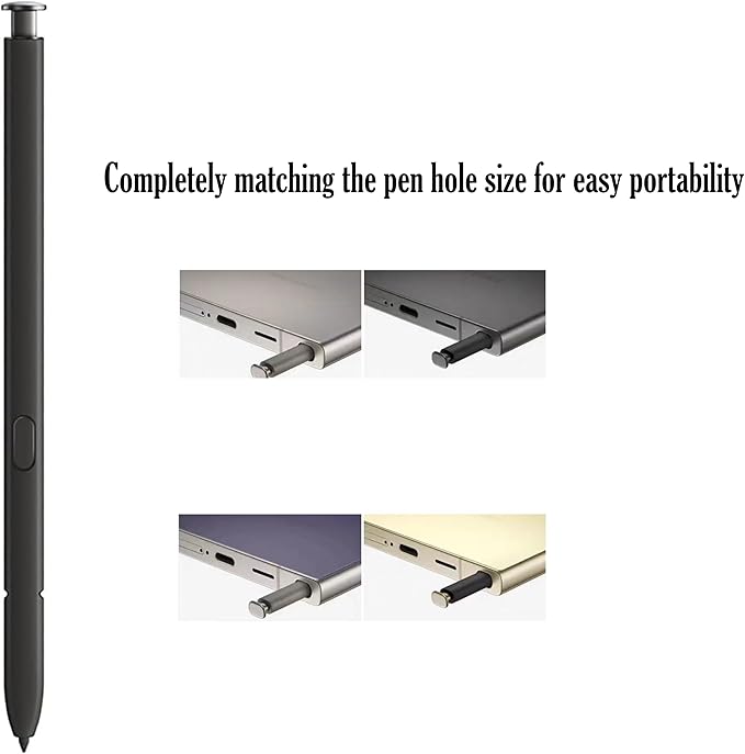 Galaxy S24 Ultra S Pen Replacement for Samsung Galaxy S24 Ultra (Black)