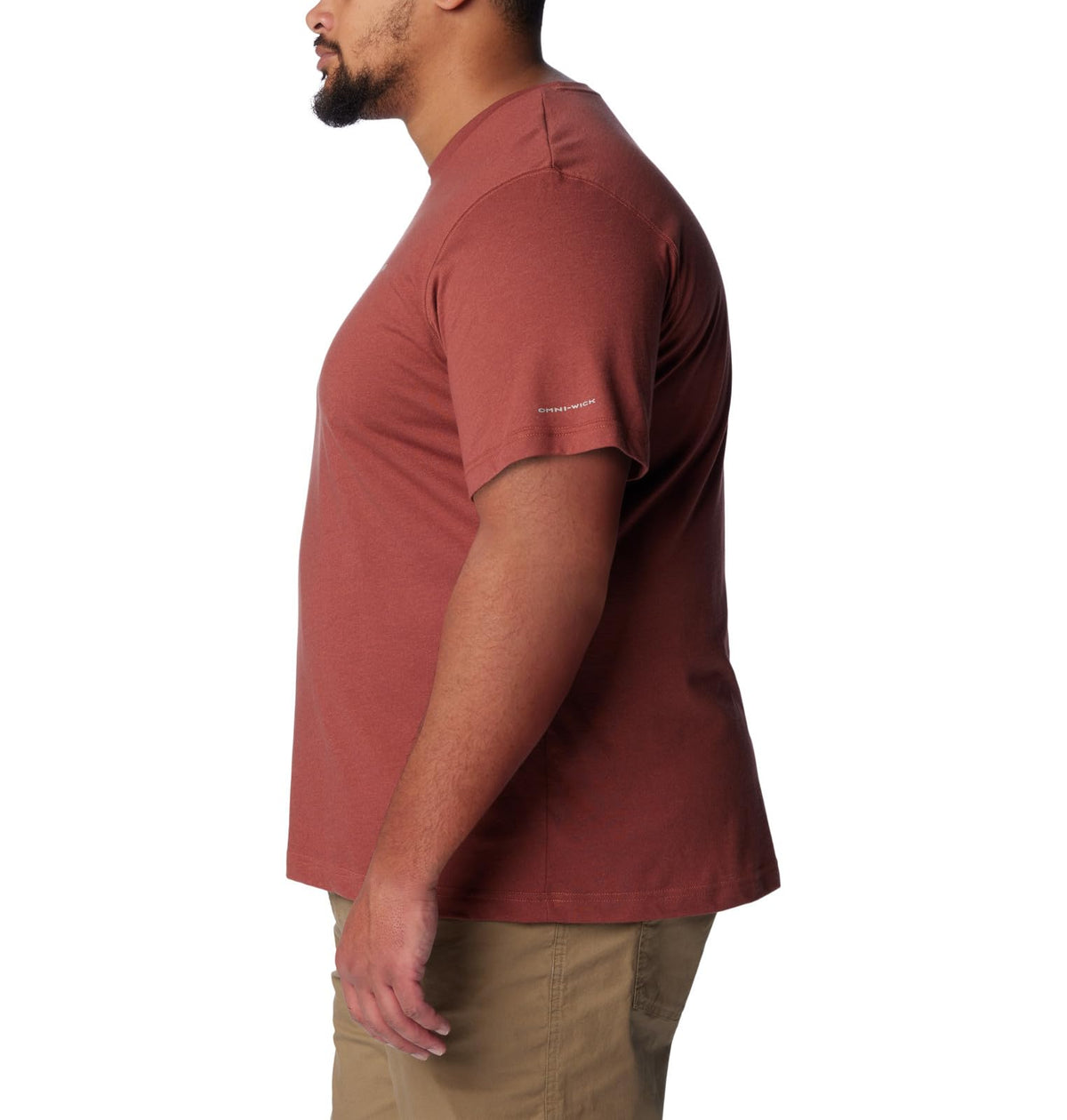 Columbia Men's Thistletown Hills Short Sleeve, Auburn Heather, X-Small
