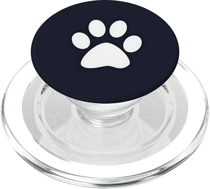 Paw Print Pop Up Cellphone Holder GripsCute Dog Popout Knob PopSockets Adhesive PopGrip
