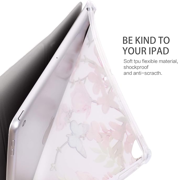 iPad Air 2 Case iPad Air 1st Case Galaxy Tree iPad 9.7 Inch Case Protective Cover for iPad 5th/6th Generation Multi-Angle Viewing Case with Adjustable Stand Auto Wake/Sleep Function (Galaxy)