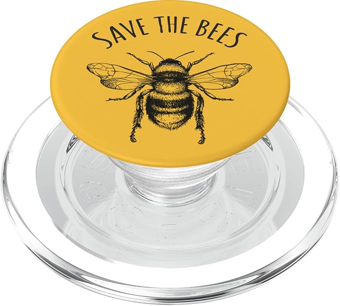 Save The Bees Earth Day Save Our Planet Environmental PopSockets Adhesive PopGrip