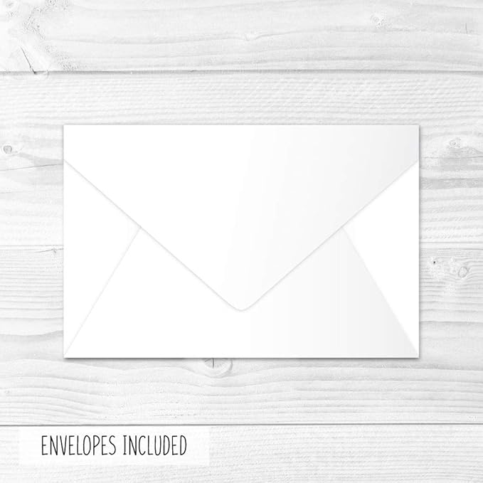 Hadley Designs 24 Superhero Thank You Cards With Envelopes - 4x6 Kids Thank You Cards Boys Birthday Bulk, Blank Baby Boy Super Hero Teacher Appreciation Notes, Superhero Party Supplies, Made In USA