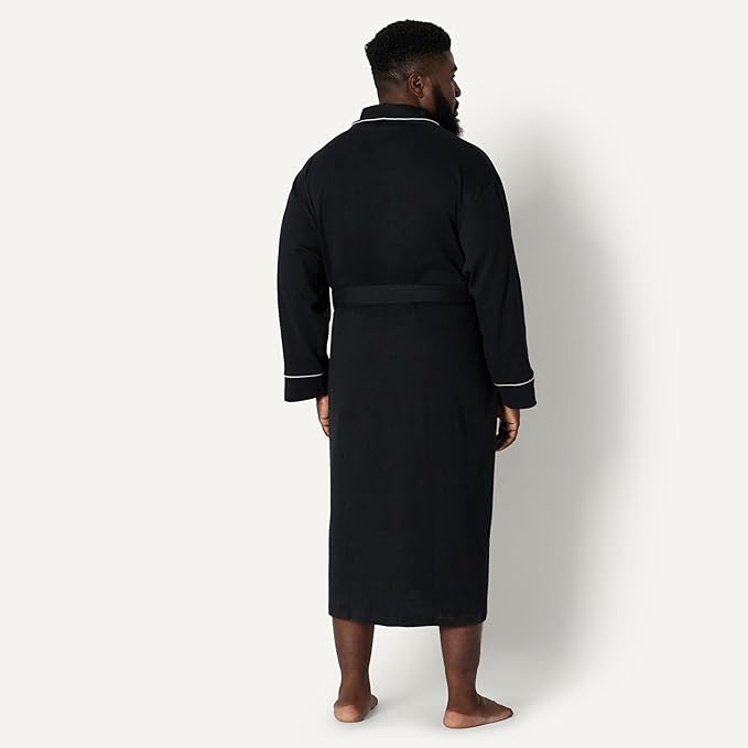 Amazon Essentials Men's Lightweight Waffle Bathrobe (Available in Big & Tall)