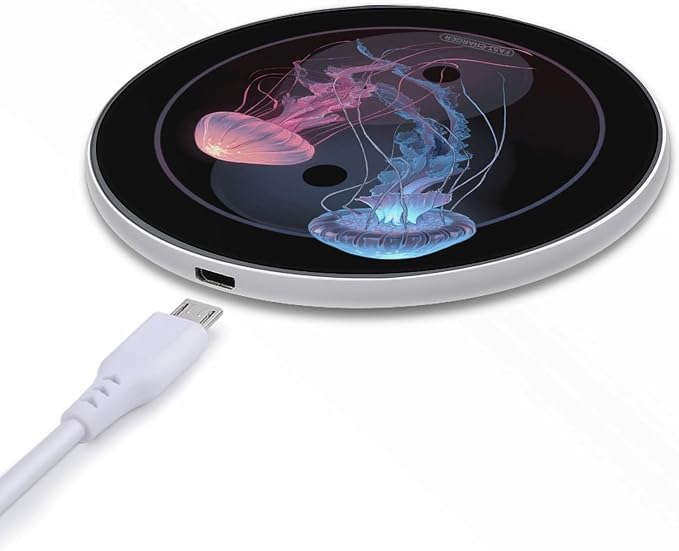 Jellyfish Wireless Charger Portable Charging Pad | LightweightAll Smartphone