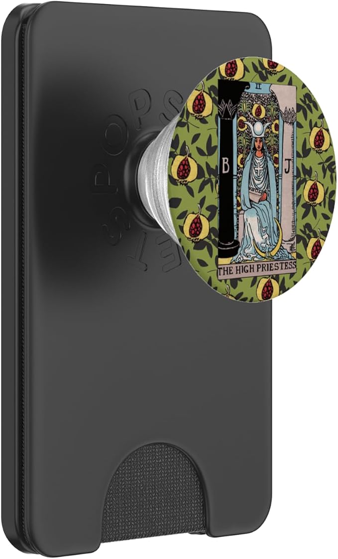 Tarot Card High Priestess for Tarot Card Reader Psychic PopSockets Adhesive PopGrip