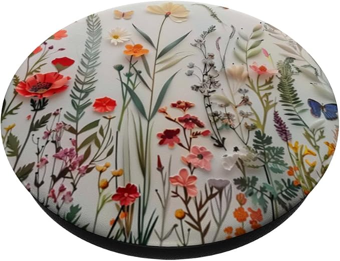 Mixed Flower Bouquet Floral Pattern PopSockets Adhesive PopGrip