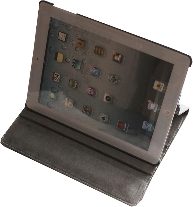 Case for iPad 10.2 inch for iPad 9th 8th 7th Generation Rotating Stand Smart Magnetic Auto Wake Up/Sleep Cover for A2602 A2603 A2604 A2605 MK2L3LL/A MK2P3LL/A MK673LL/A (Black)
