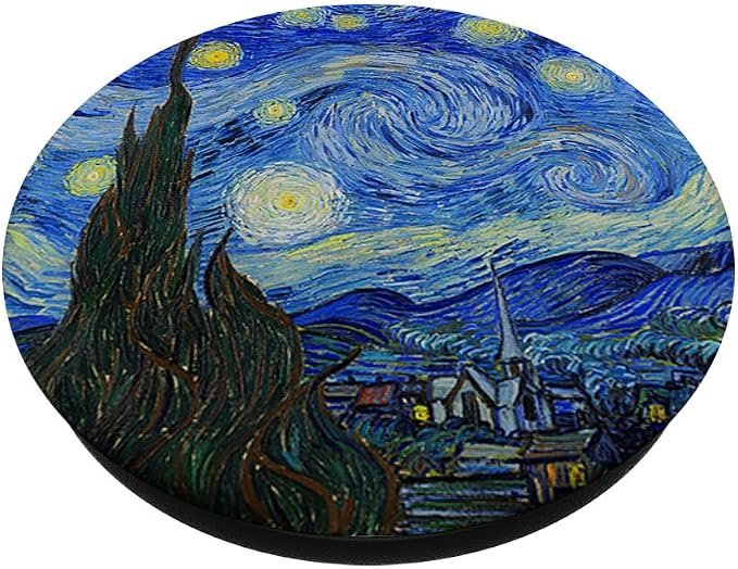 Van Gogh Starry Night Art Painters Designs for Artists PopSockets Adhesive PopGrip