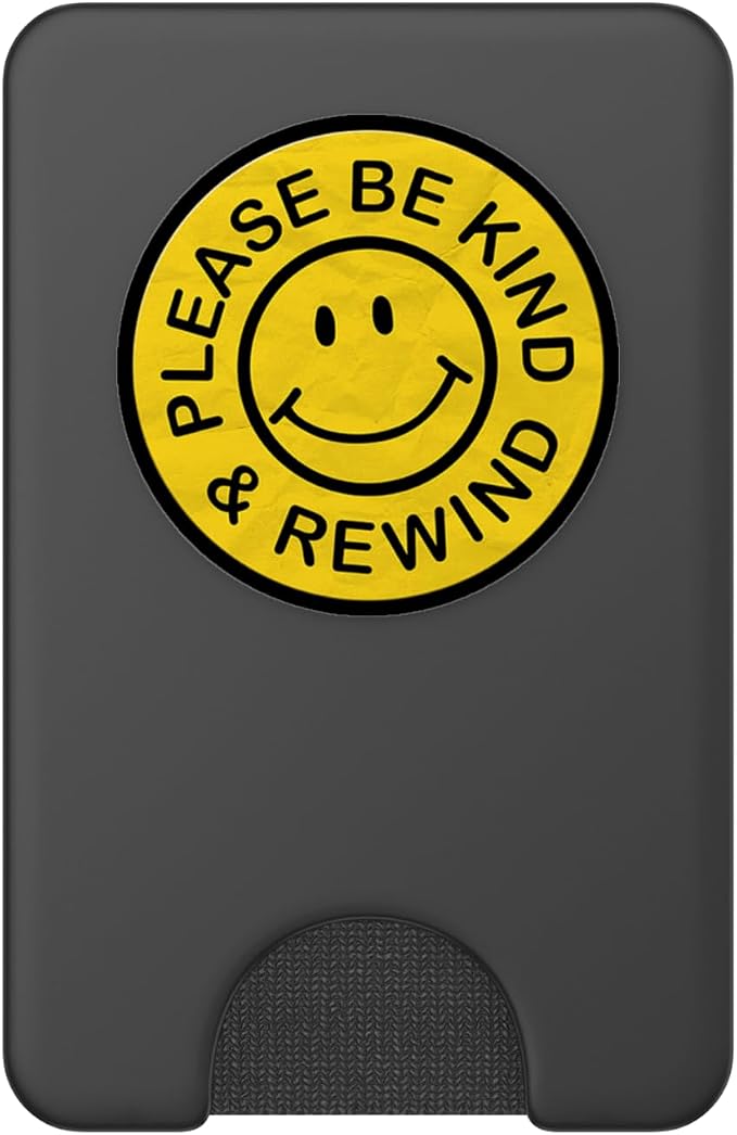 Be Kind Rewind Apparel Retro Nostalgia Sticker 80s 90s PopSockets Adhesive PopGrip