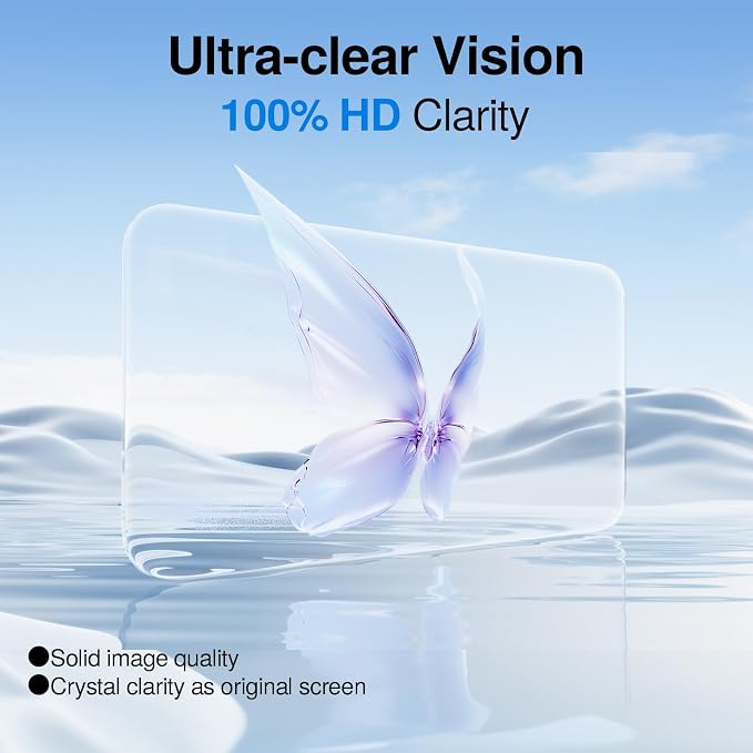 SMARTDEVIL Screen Protector for iPhone 15 Plus (3-Pack) HD Clear 9H Aluminosilicate Tempered Glass SmartPull Box Dust &amp Bubble-Free Installation Case-Ready Fit