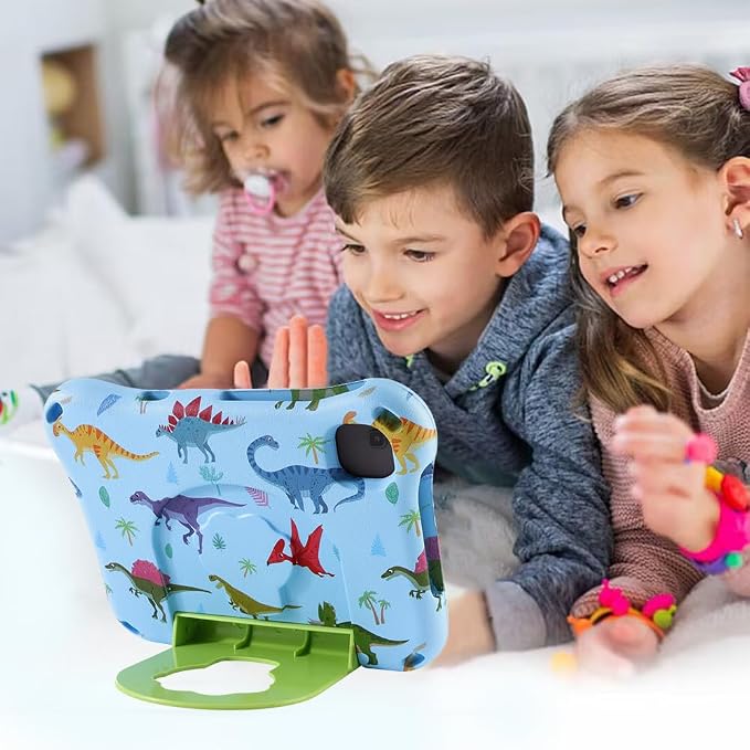 Dinosaur REVVL Tab 5G 2023 10.36 inch Case for Kid Boy Light EVA Kids Friendly Tablet Cover with Handle Kickstand Kid-Pro Shockproof Full Cover Boy's Gift (KL)
