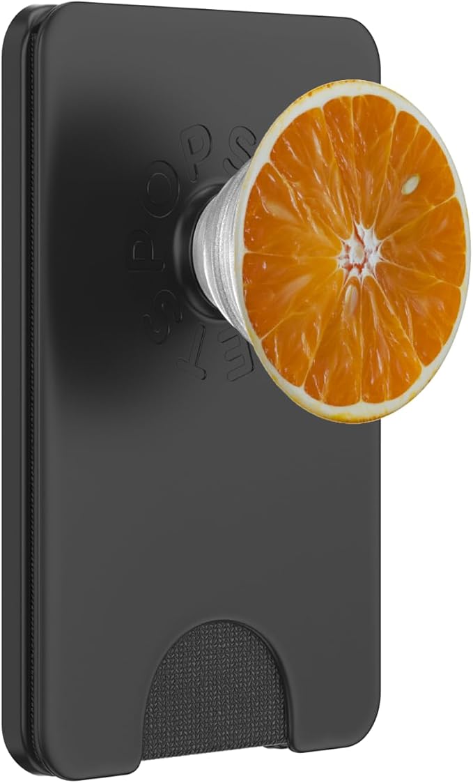Tropical Foodies Fruit Lovers Summer Orange PopSockets PopWallet for MagSafe