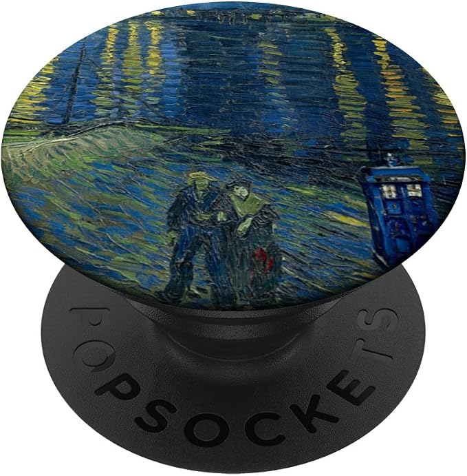 Starry Night Over The Rhone Doctor Visit PopSockets Adhesive PopGrip