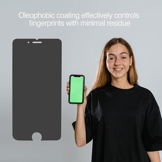 Deara ArmorPro 9H+ Tempered Glass Privacy Screen Protector for iPhone 11 Pro Max/iPhone Xs Max [6.5 Inch] Anti Spy Case Friendly (Longest Durable) 2 Pack