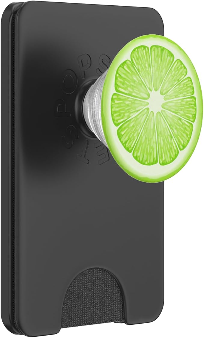 Cute Green Lime Fruit Summer Time PopSockets Adhesive PopGrip