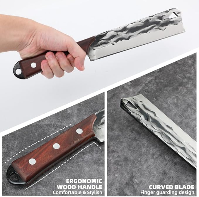 Survival Machete with Sheath for Cutting Trees, for Yard Work and for Bushcrafting Machetes Sickle Heavy Duty Machete for clearing Brush Garden Tools Construction Blade