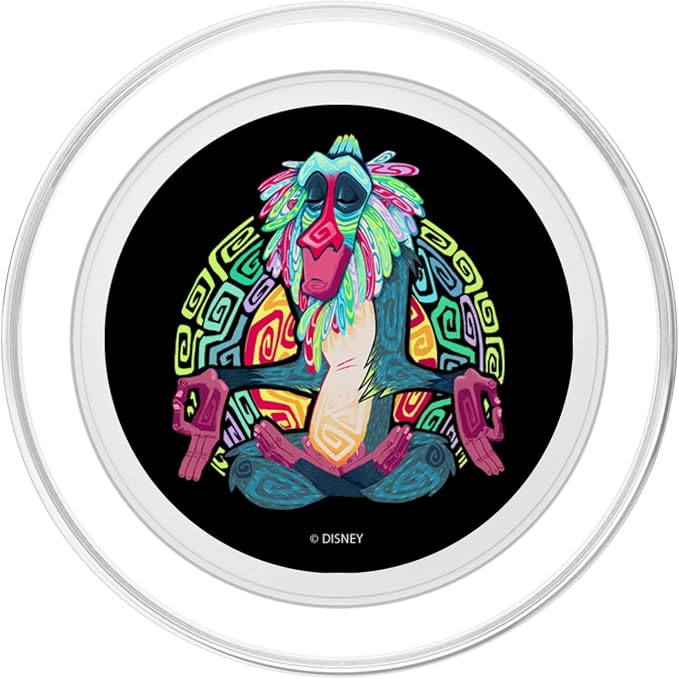 Disney The Lion King Rafiki Neon Colors PopSockets Adhesive PopGrip