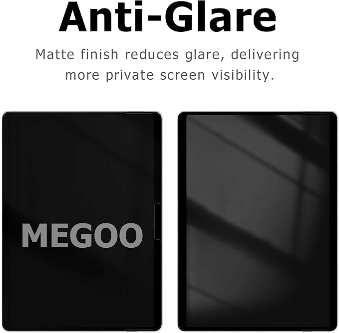 Megoo Magnetic Privacy Screen Protector for Surface Pro 12 inch (2025)– Removable Anti-Spy Anti-Glare Easy Install Blue Light &amp UV Blocking